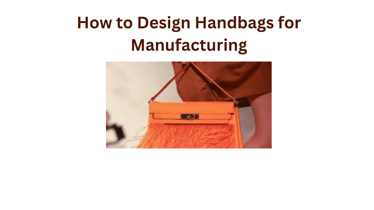 How to Design Handbag for Manufacturing